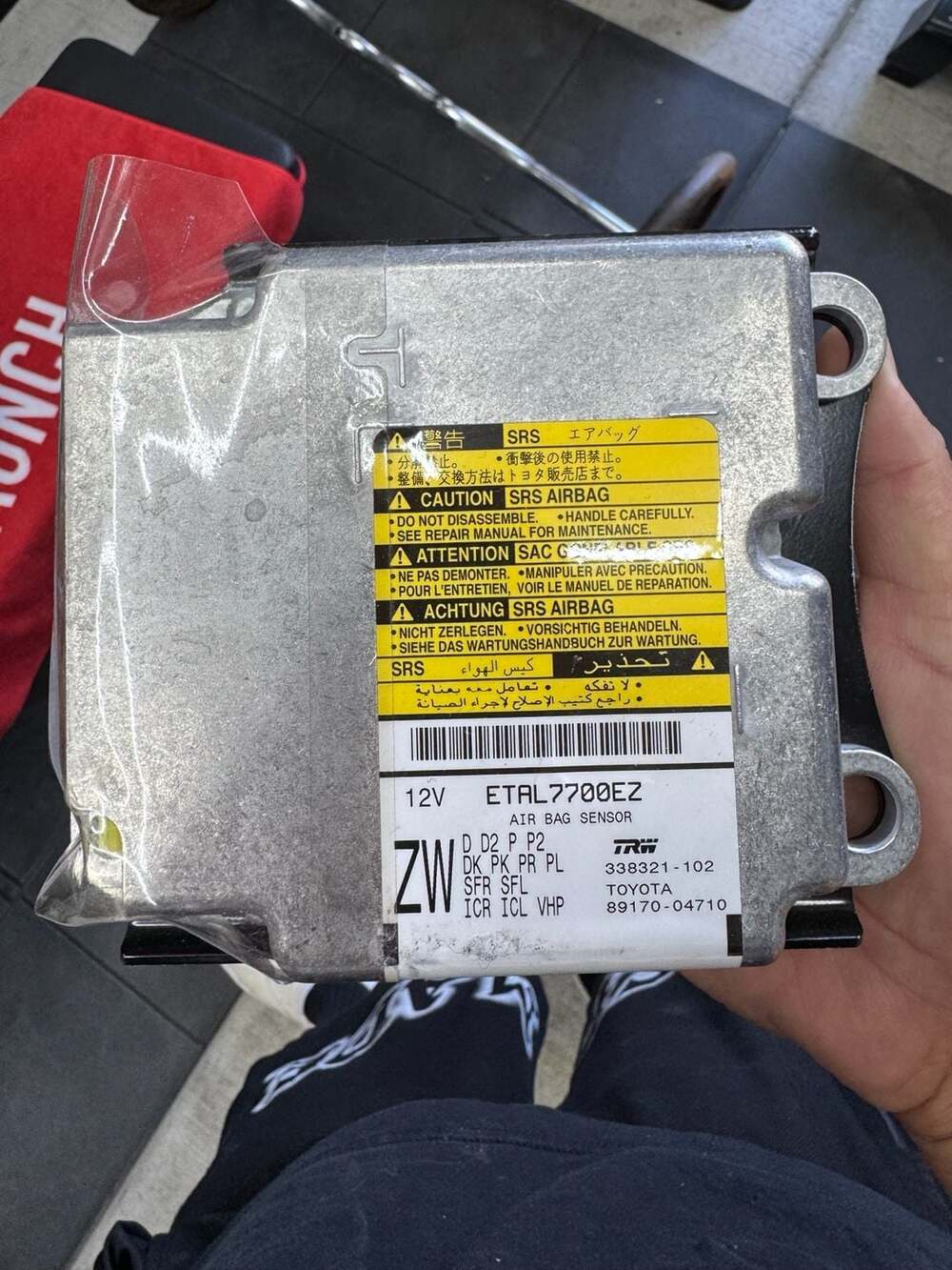 Bag Control Module Fits 15-17 TOYOTA TUNDRA 89170-0C520 891700C520